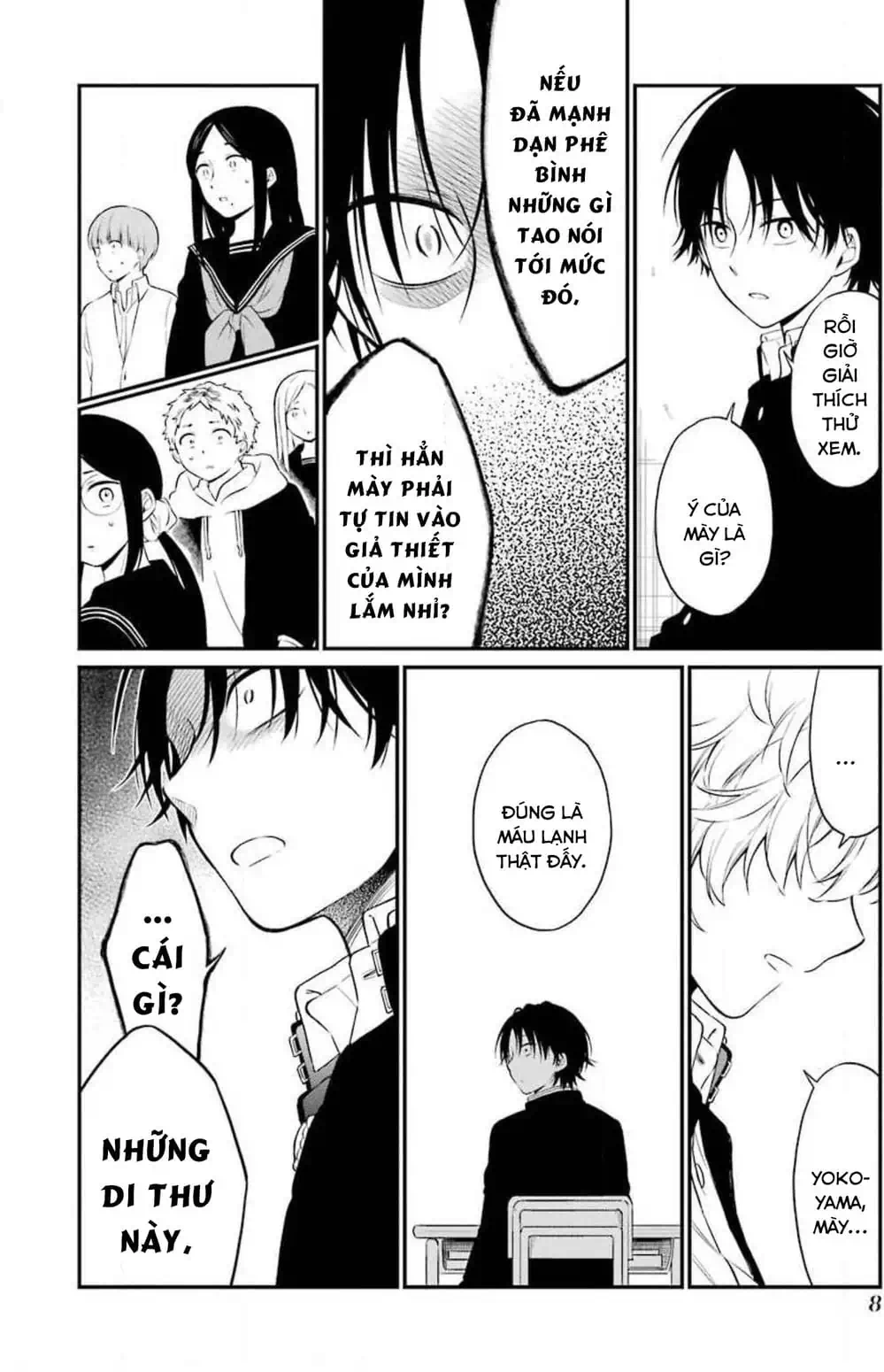 Truyện Tranh Di Thư Trên Bàn - A Message To The Desk trang 6