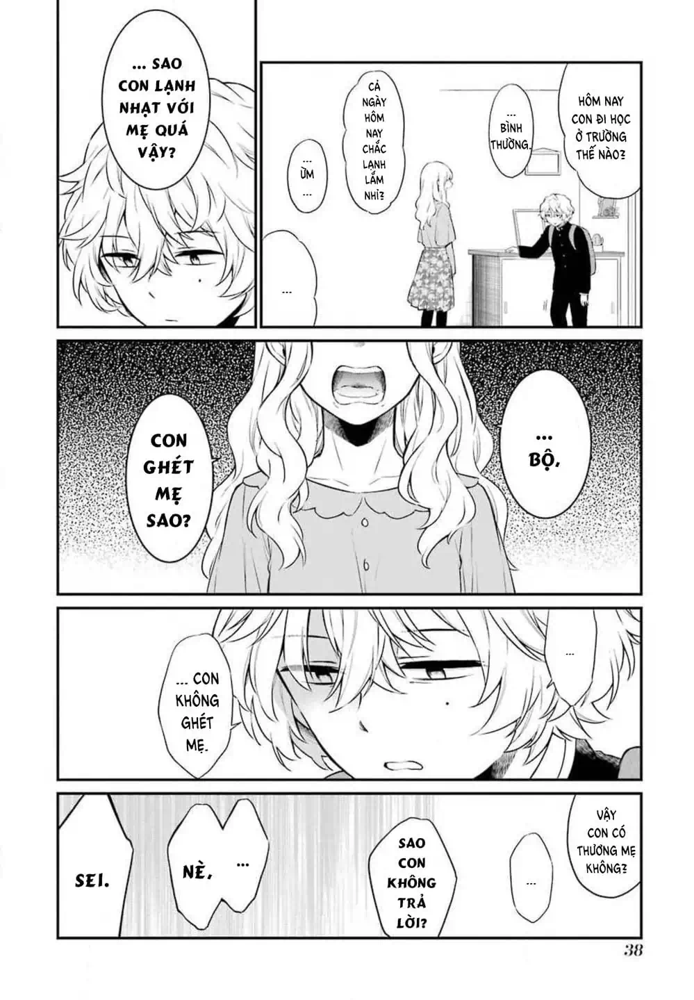 Truyện Tranh Di Thư Trên Bàn - A Message To The Desk trang 6