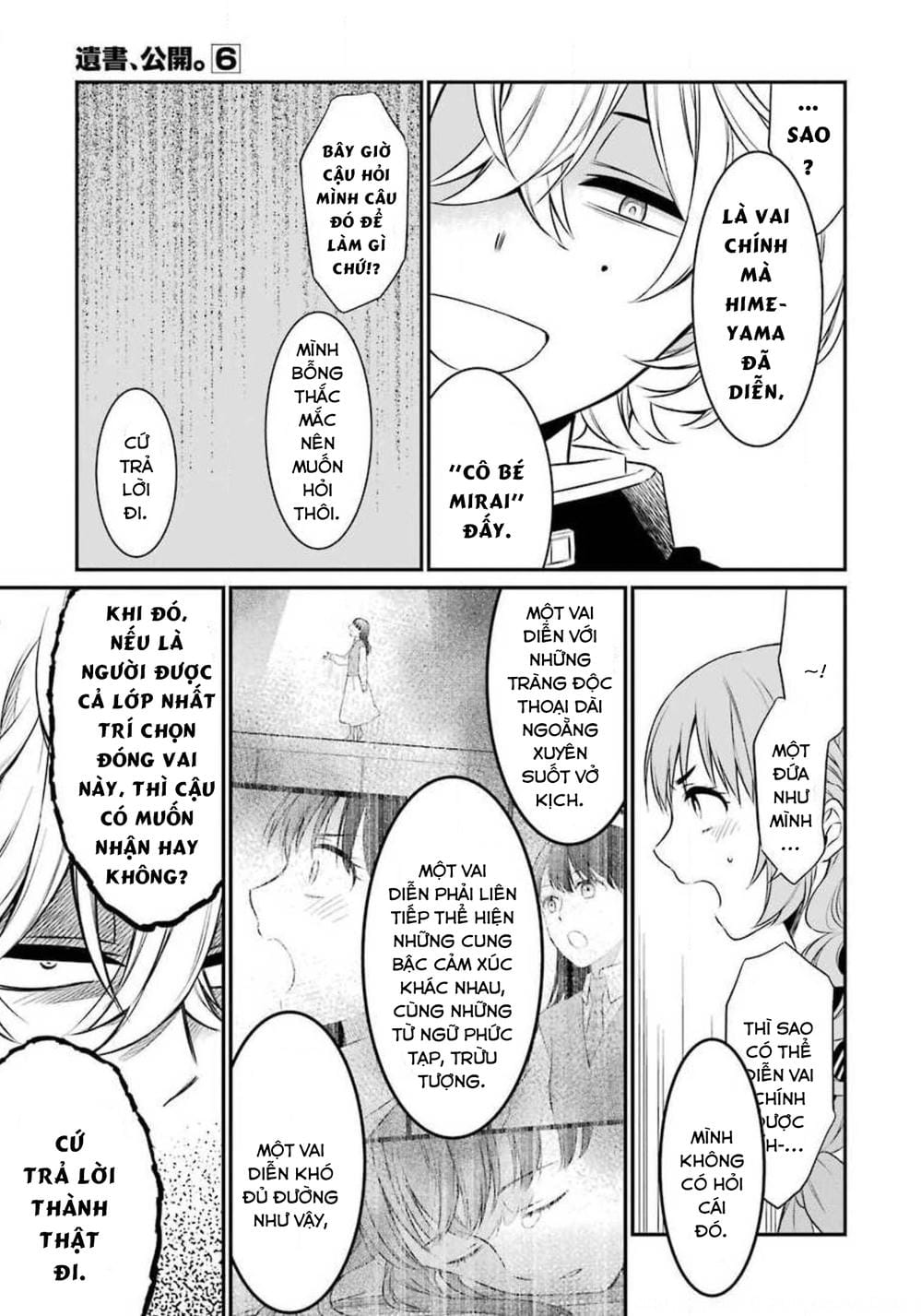 Truyện Tranh Di Thư Trên Bàn - A Message To The Desk trang 6