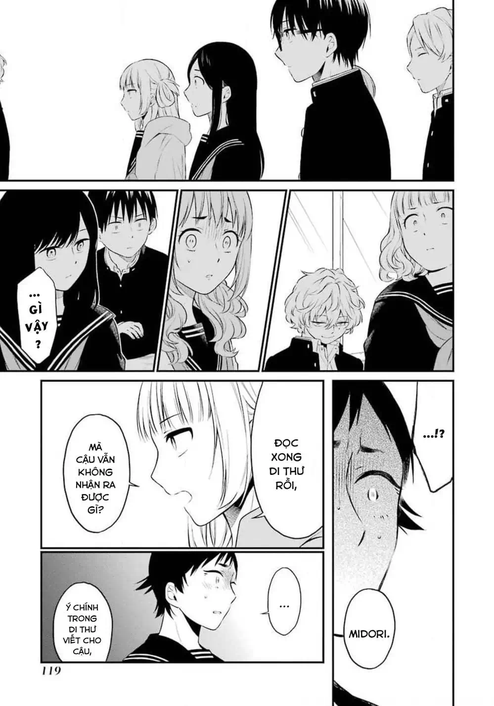 Truyện Tranh Di Thư Trên Bàn - A Message To The Desk trang 6