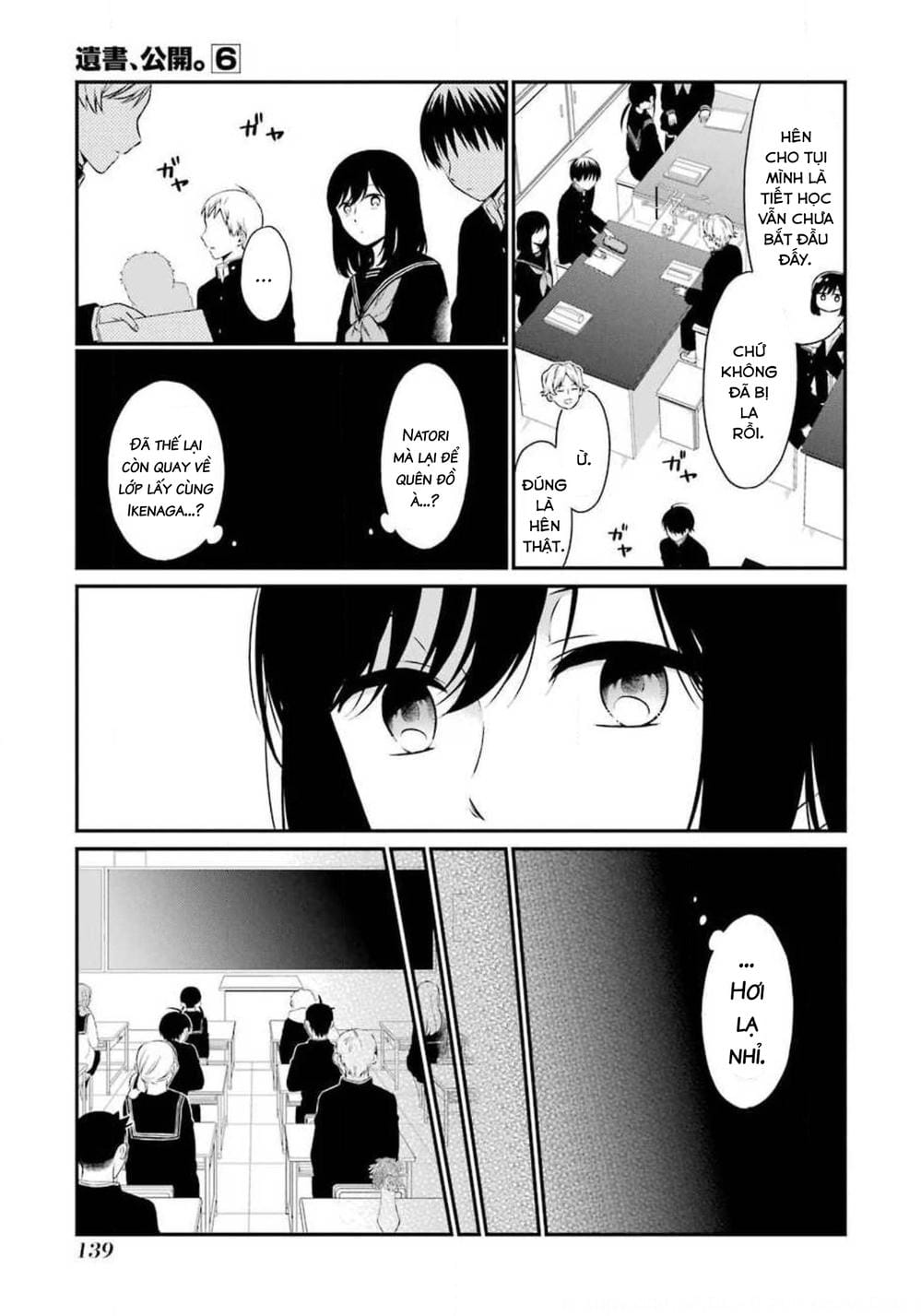 Truyện Tranh Di Thư Trên Bàn - A Message To The Desk trang 6