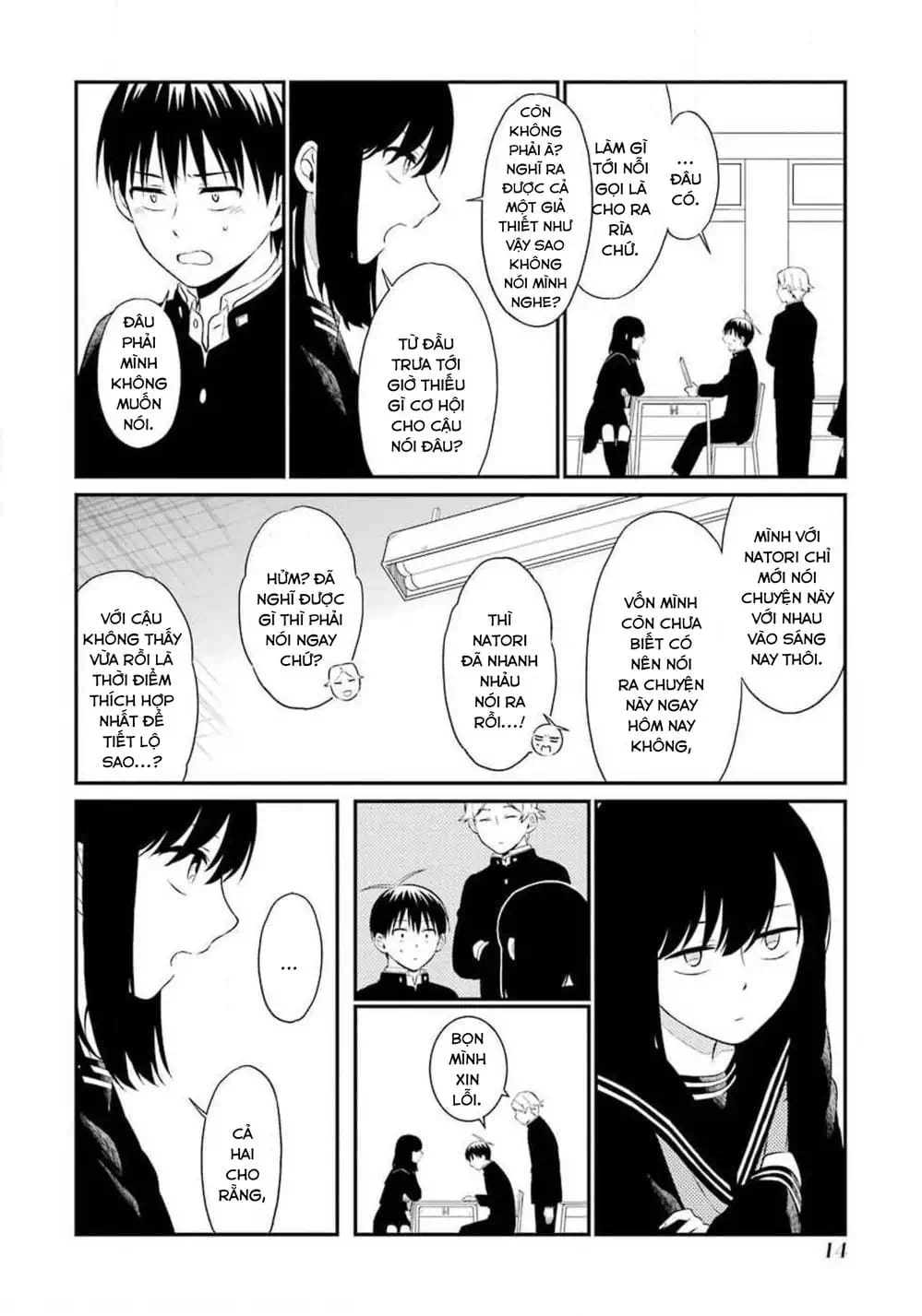 Truyện Tranh Di Thư Trên Bàn - A Message To The Desk trang 6