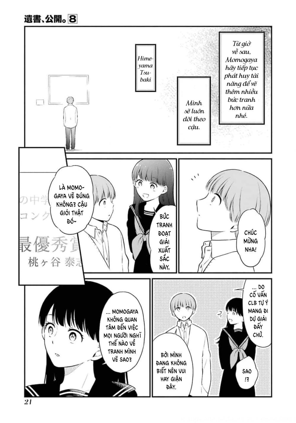 Truyện Tranh Di Thư Trên Bàn - A Message To The Desk trang 6