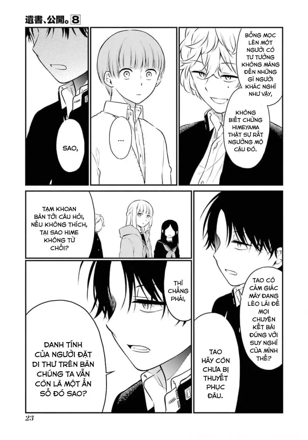 Truyện Tranh Di Thư Trên Bàn - A Message To The Desk trang 6