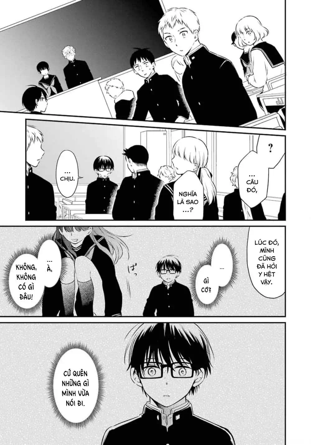 Truyện Tranh Di Thư Trên Bàn - A Message To The Desk trang 6