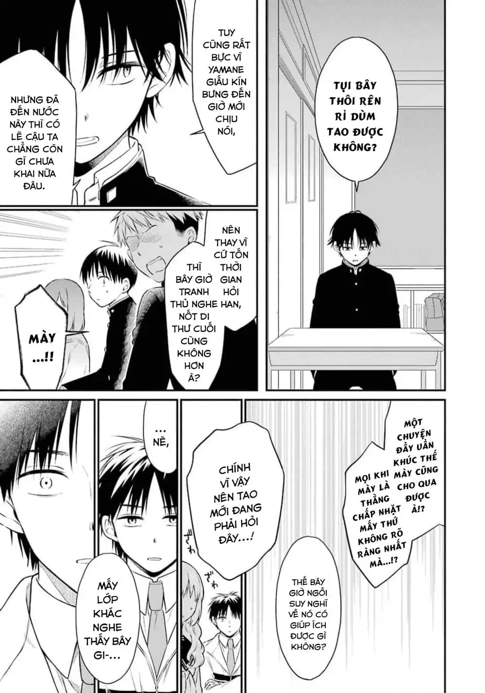 Truyện Tranh Di Thư Trên Bàn - A Message To The Desk trang 6