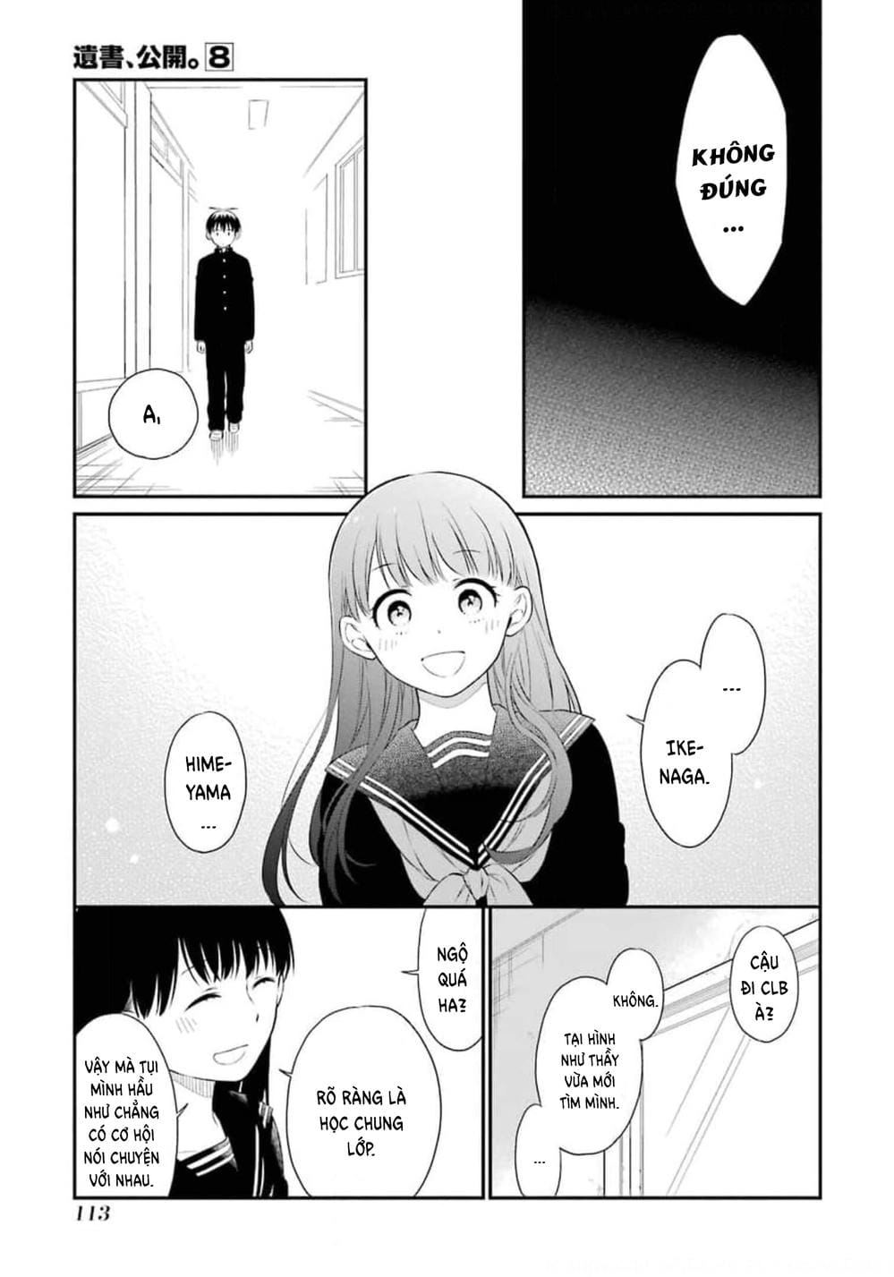 Truyện Tranh Di Thư Trên Bàn - A Message To The Desk trang 6