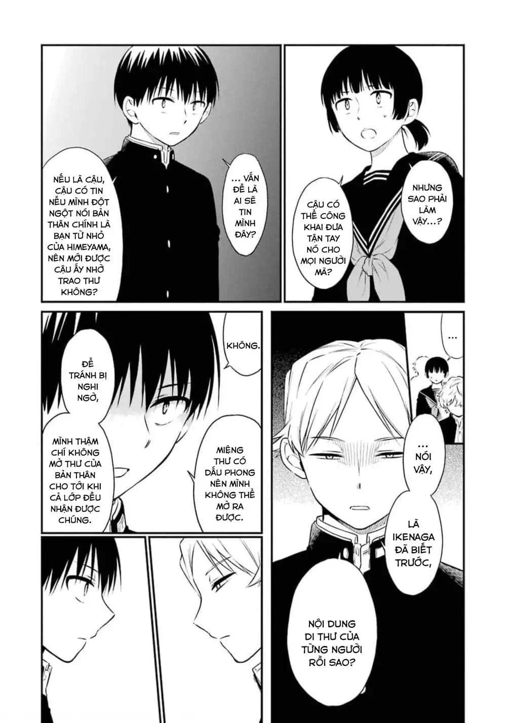 Truyện Tranh Di Thư Trên Bàn - A Message To The Desk trang 6