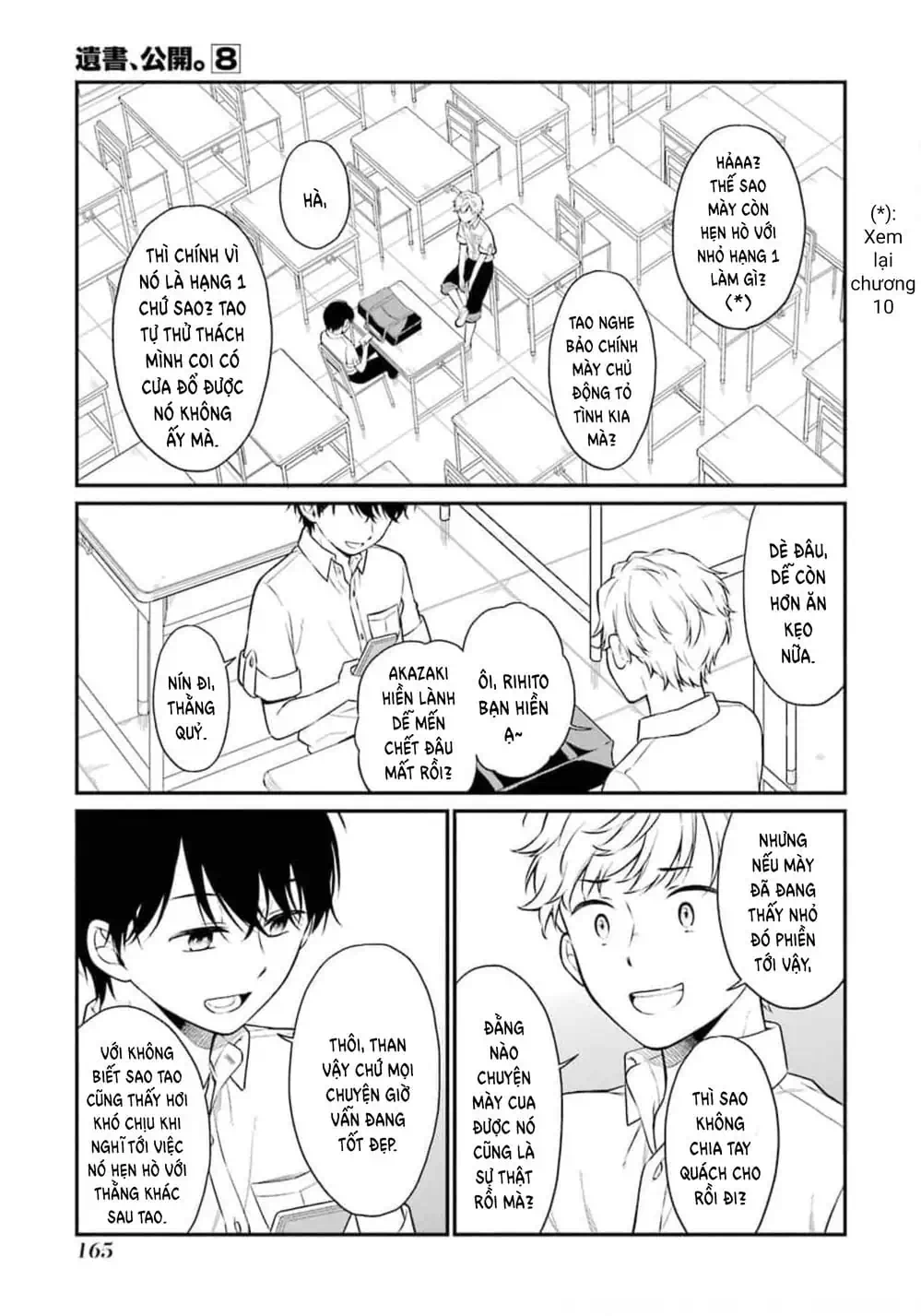 Truyện Tranh Di Thư Trên Bàn - A Message To The Desk trang 6