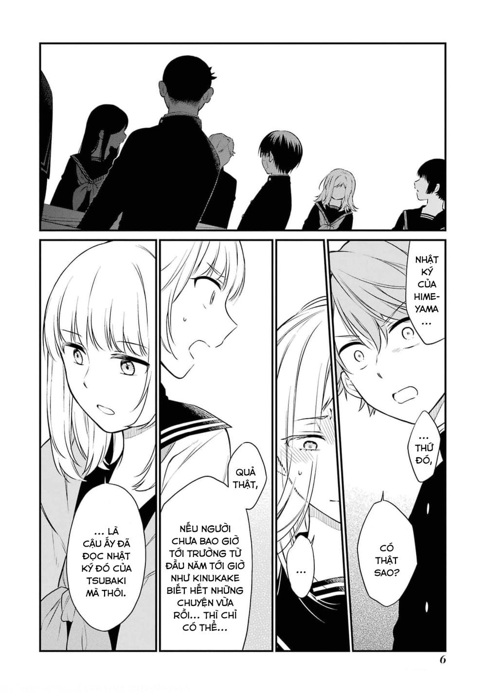 Truyện Tranh Di Thư Trên Bàn - A Message To The Desk trang 6