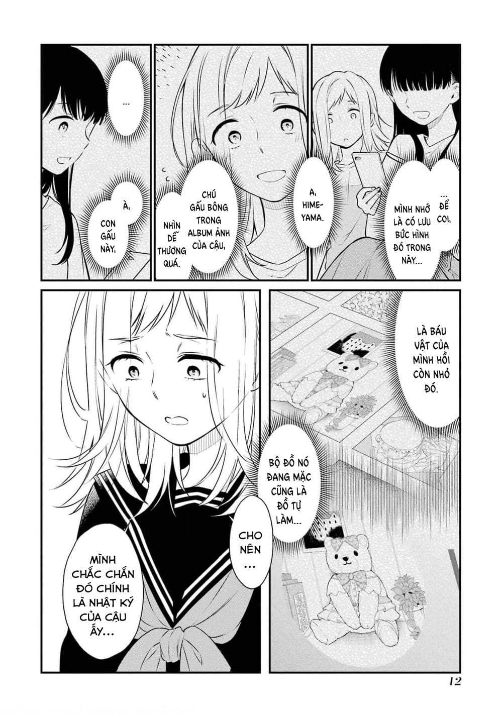 Truyện Tranh Di Thư Trên Bàn - A Message To The Desk trang 6