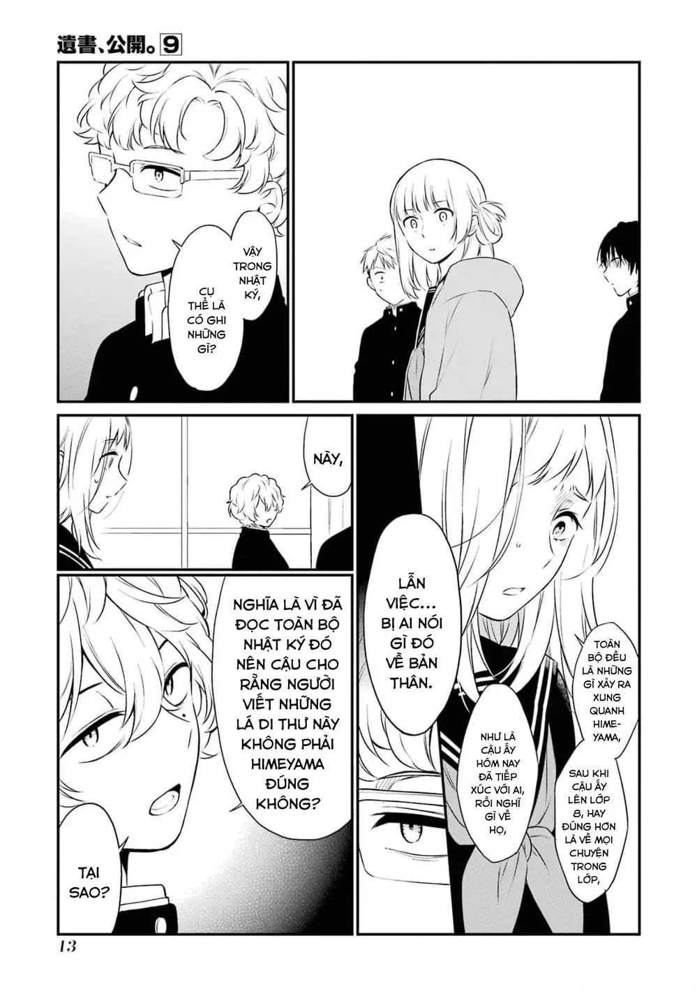 Truyện Tranh Di Thư Trên Bàn - A Message To The Desk trang 6