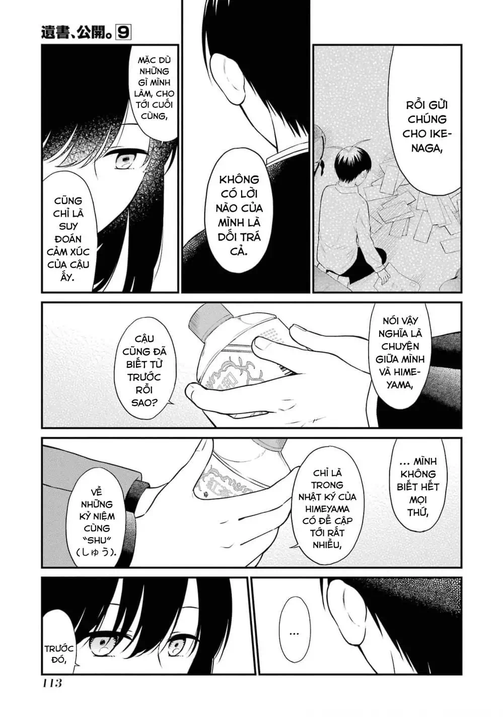 Truyện Tranh Di Thư Trên Bàn - A Message To The Desk trang 6