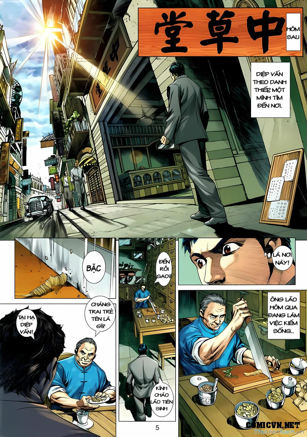 Truyện Tranh Diệp Vấn Tiền Truyện trang 5