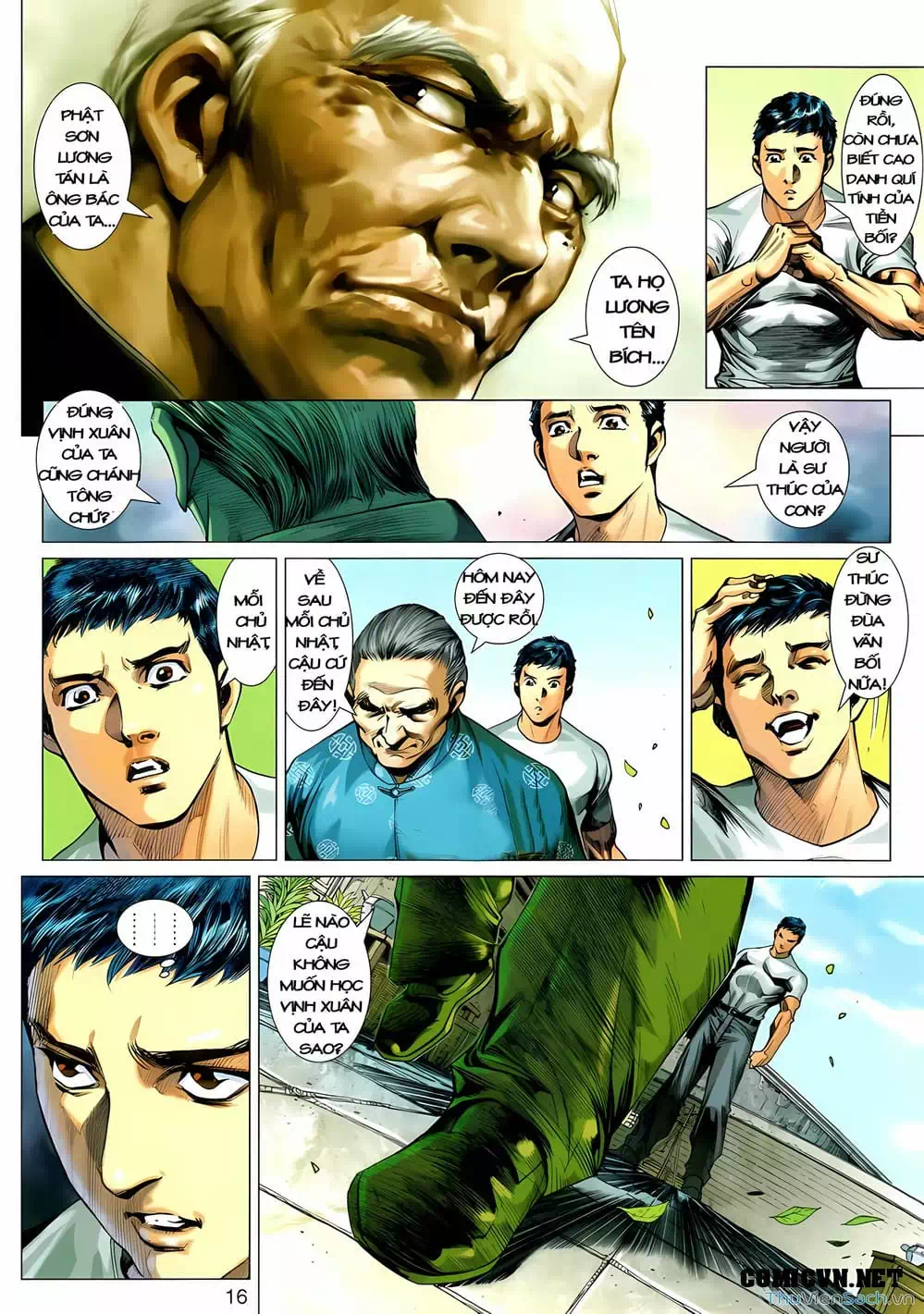 Truyện Tranh Diệp Vấn Tiền Truyện trang 5