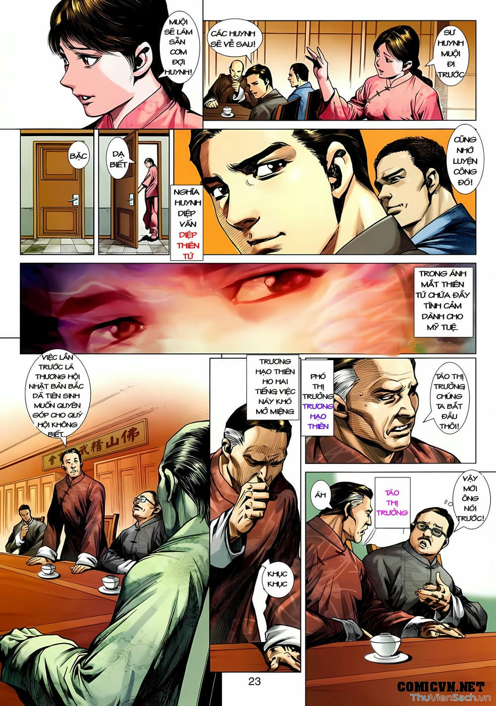 Truyện Tranh Diệp Vấn Tiền Truyện trang 5