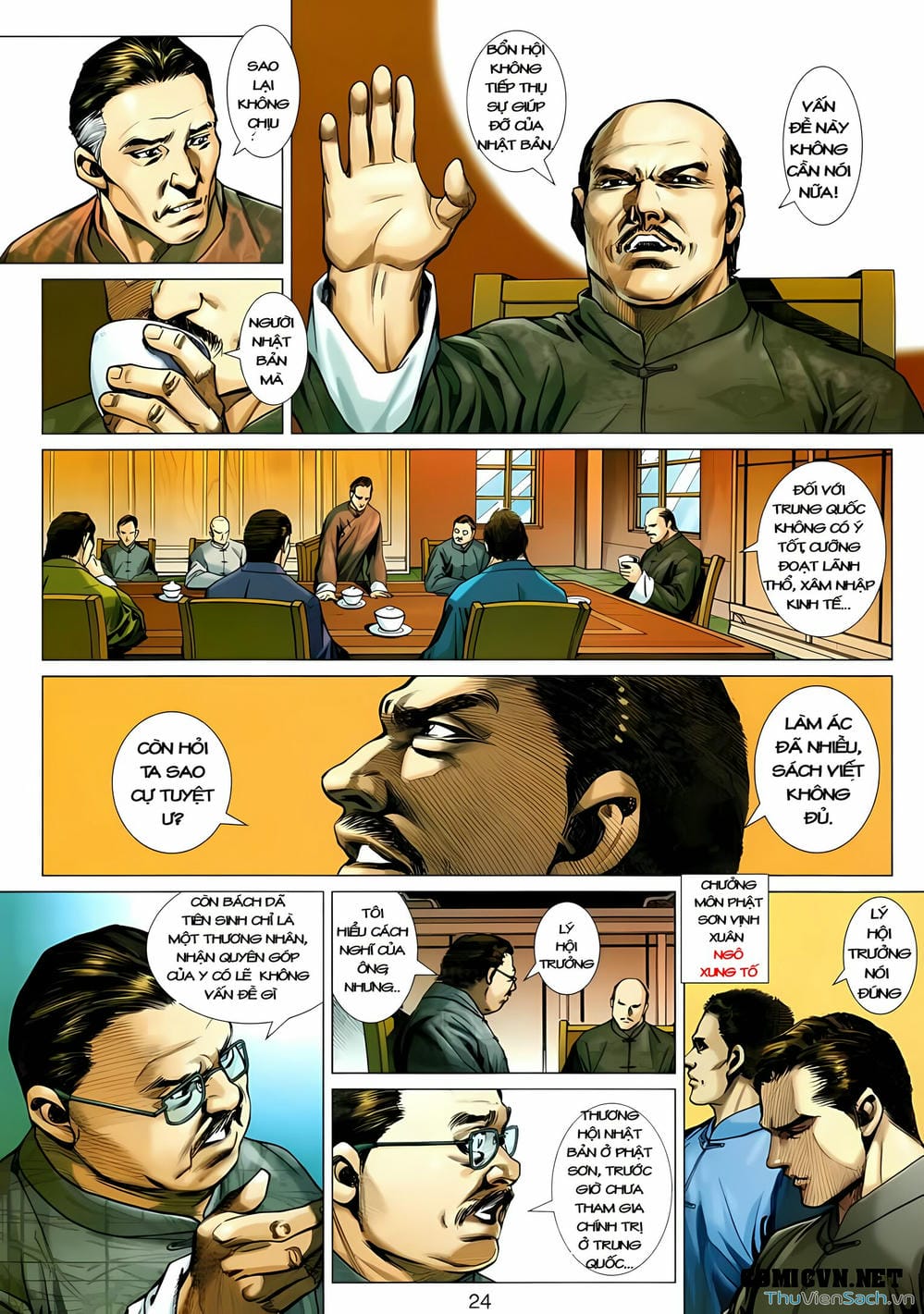 Truyện Tranh Diệp Vấn Tiền Truyện trang 5