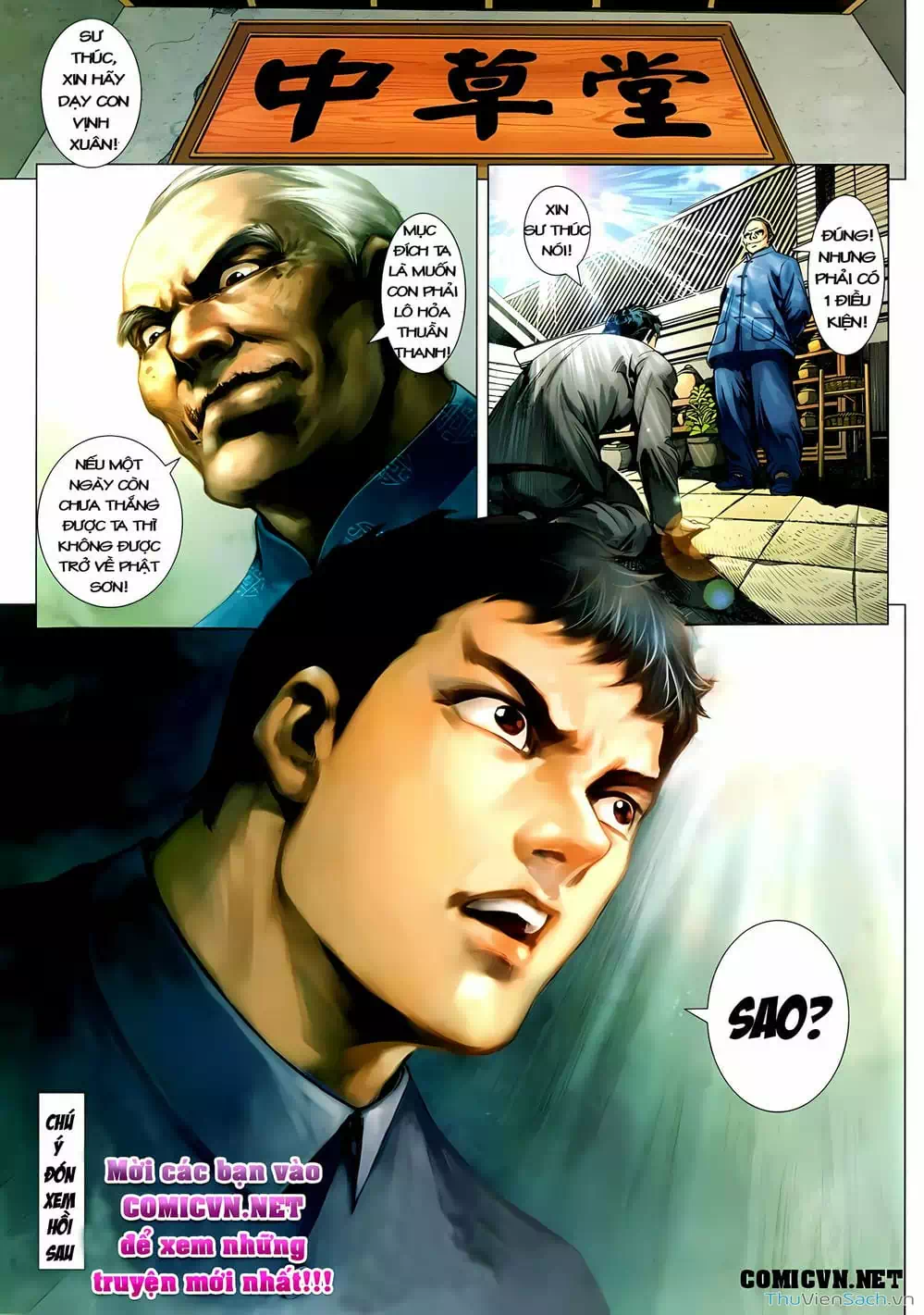 Truyện Tranh Diệp Vấn Tiền Truyện trang 5