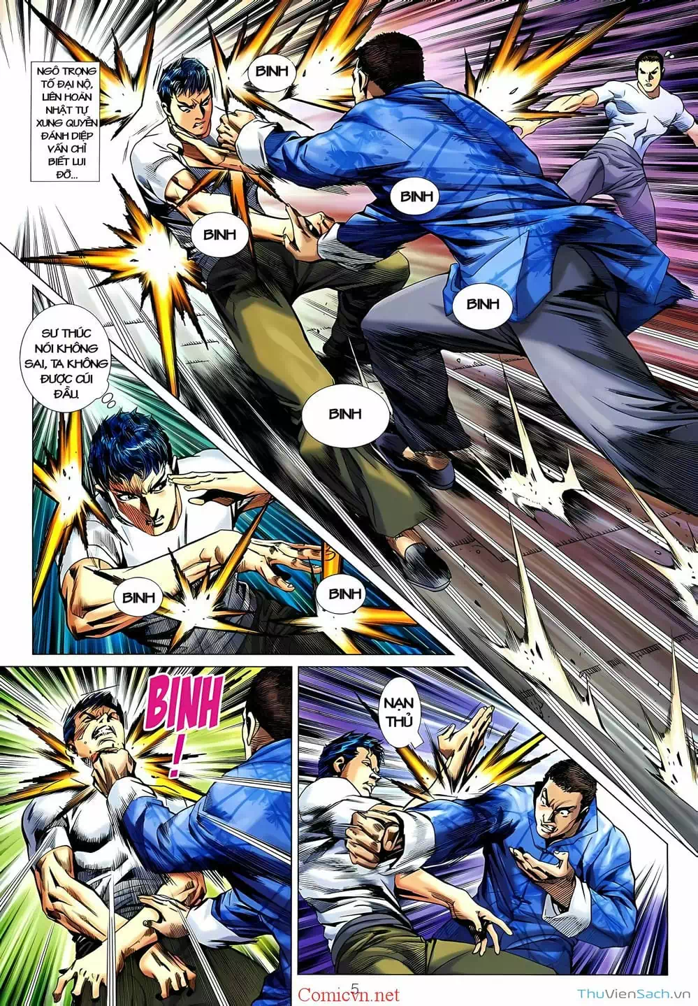 Truyện Tranh Diệp Vấn Tiền Truyện trang 5