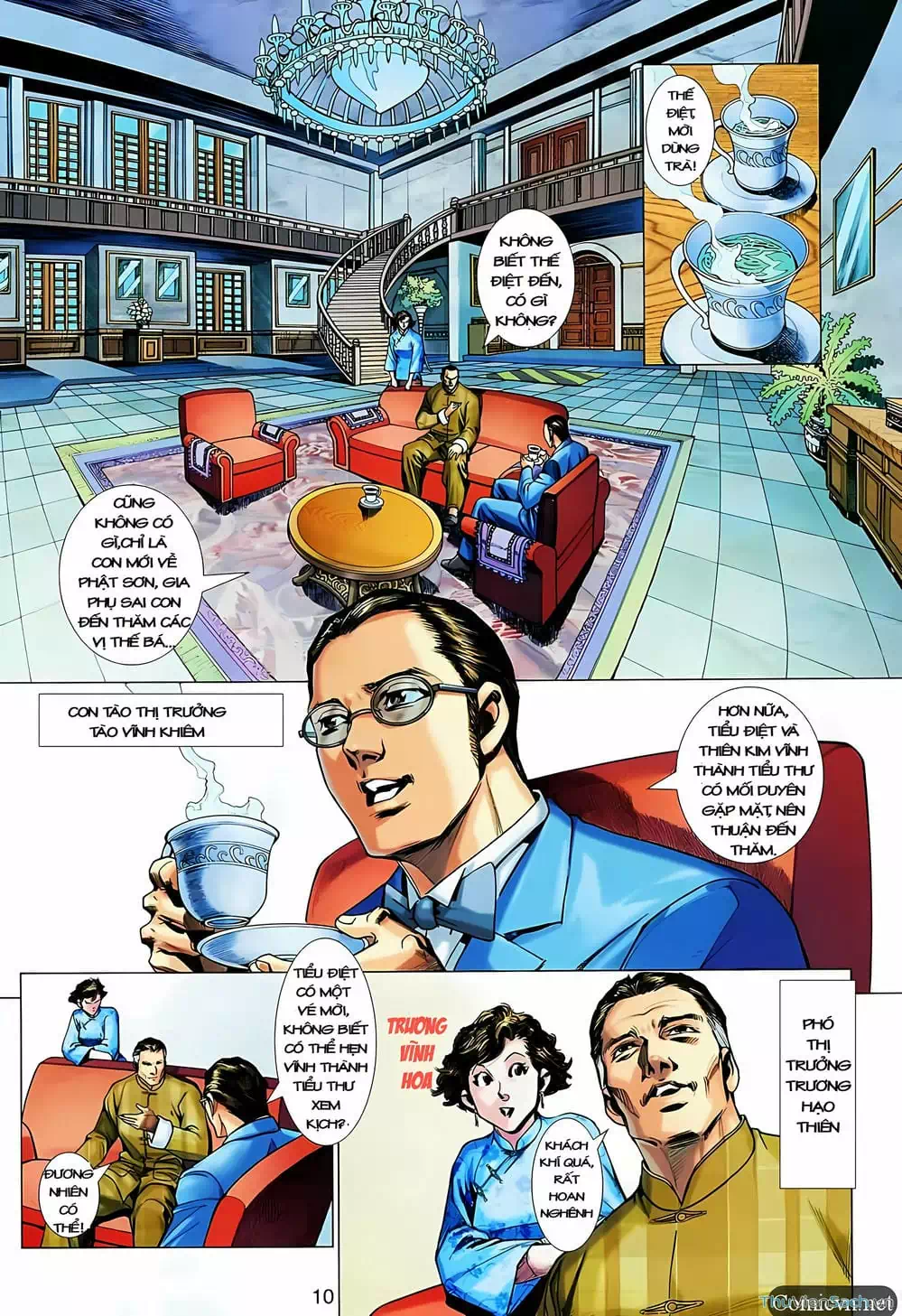 Truyện Tranh Diệp Vấn Tiền Truyện trang 5