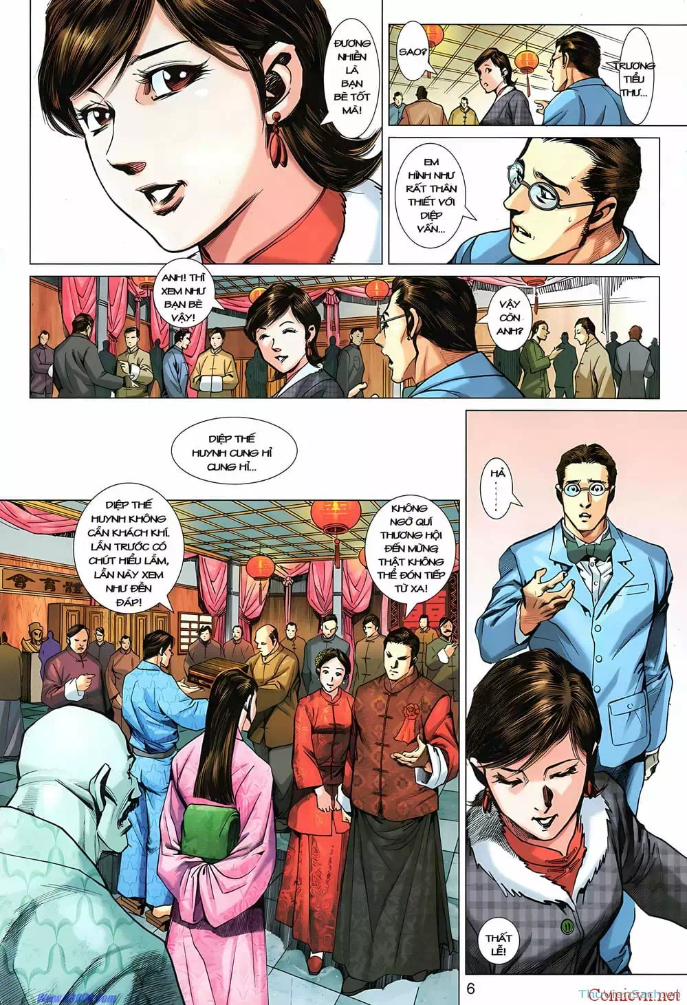 Truyện Tranh Diệp Vấn Tiền Truyện trang 5