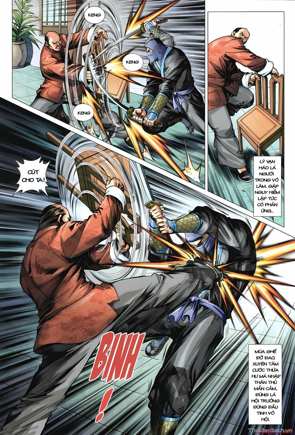 Truyện Tranh Diệp Vấn Tiền Truyện trang 5