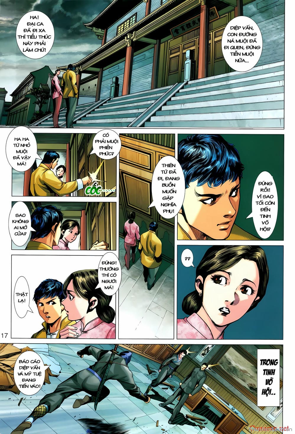 Truyện Tranh Diệp Vấn Tiền Truyện trang 5