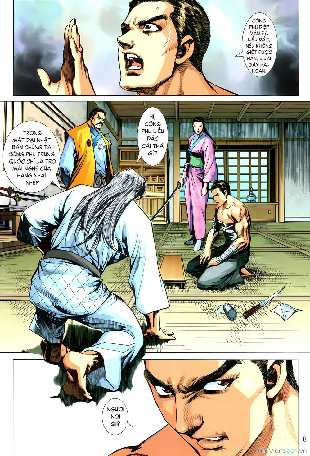 Truyện Tranh Diệp Vấn Tiền Truyện trang 5