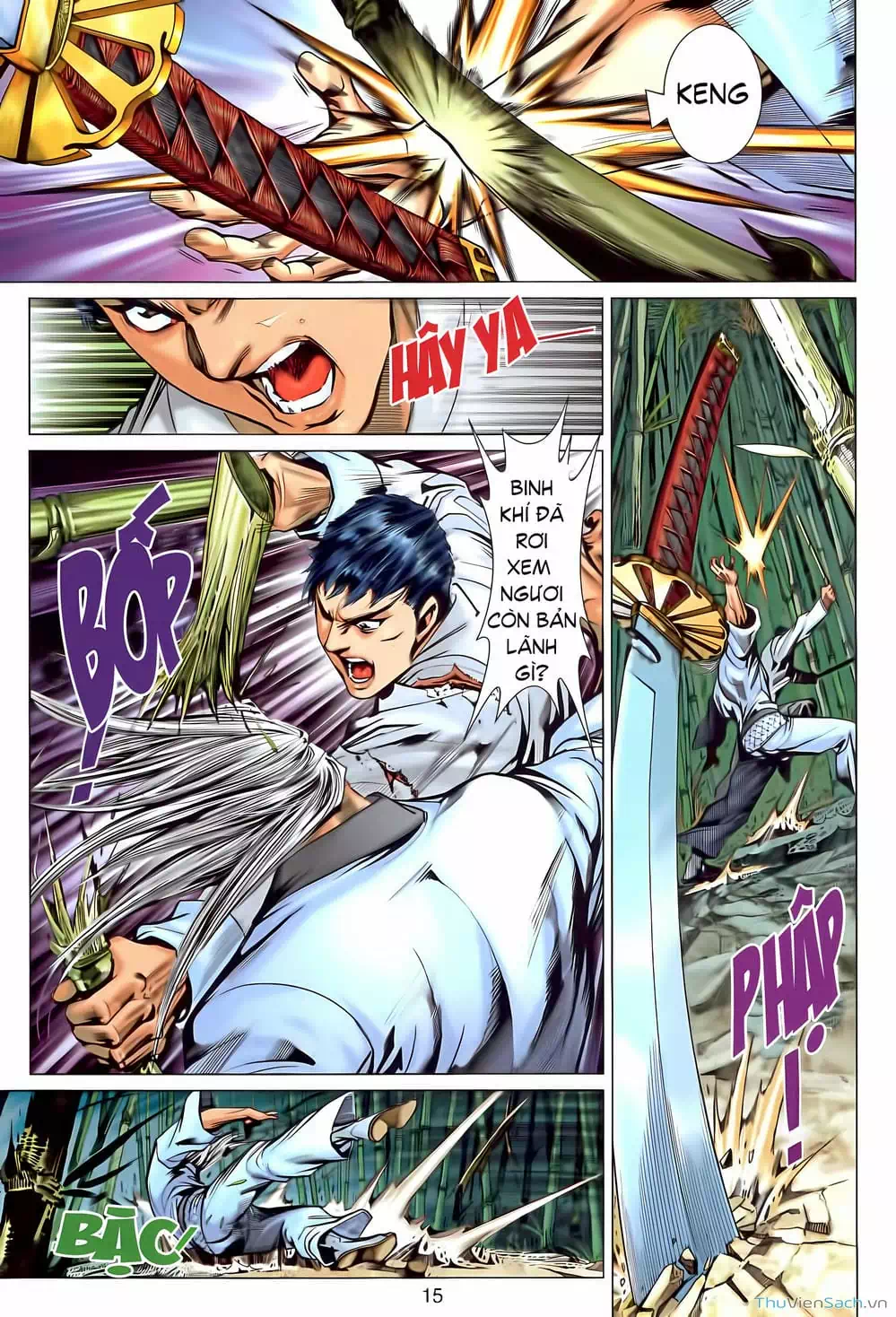 Truyện Tranh Diệp Vấn Tiền Truyện trang 5