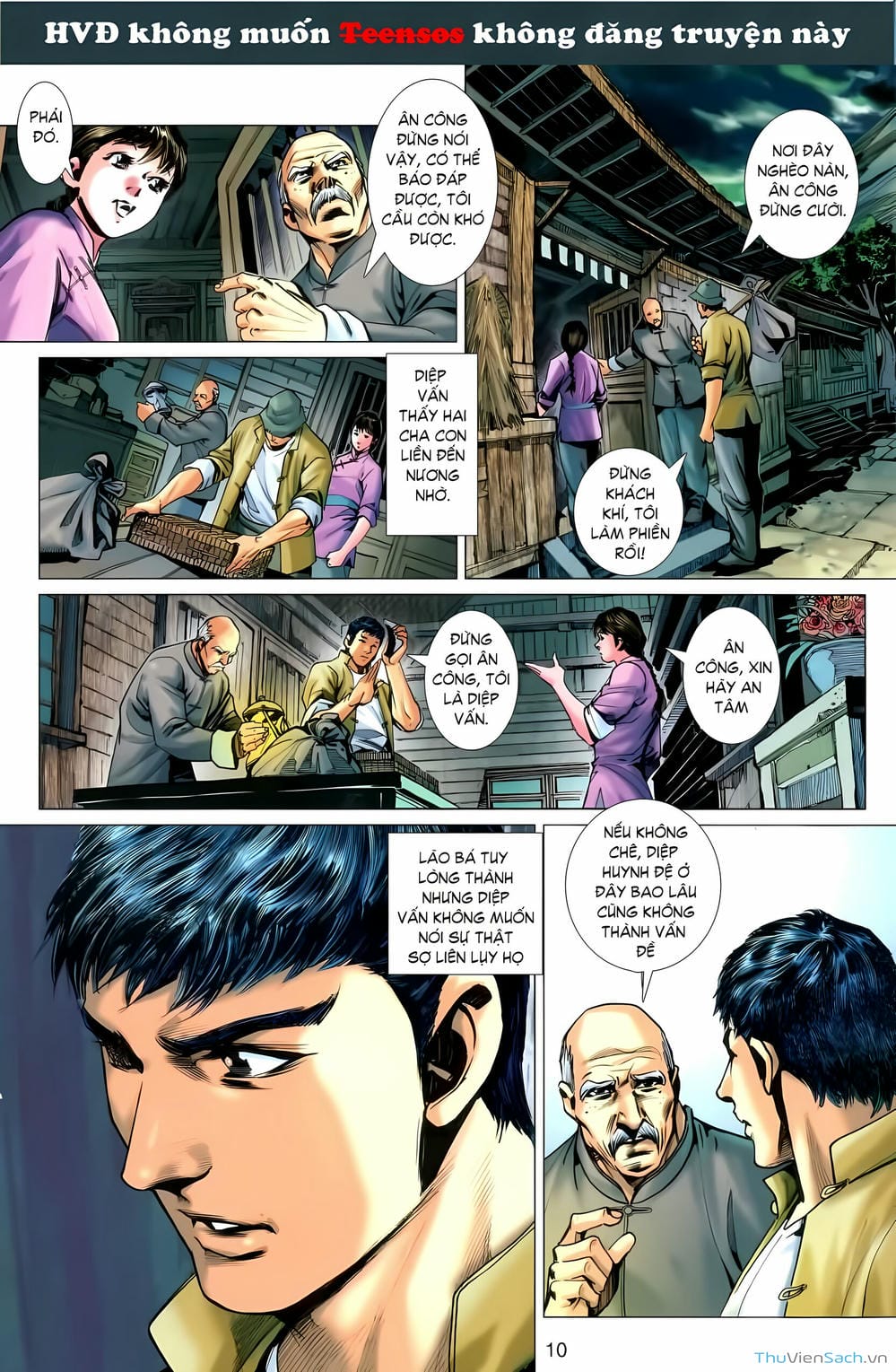 Truyện Tranh Diệp Vấn Tiền Truyện trang 5