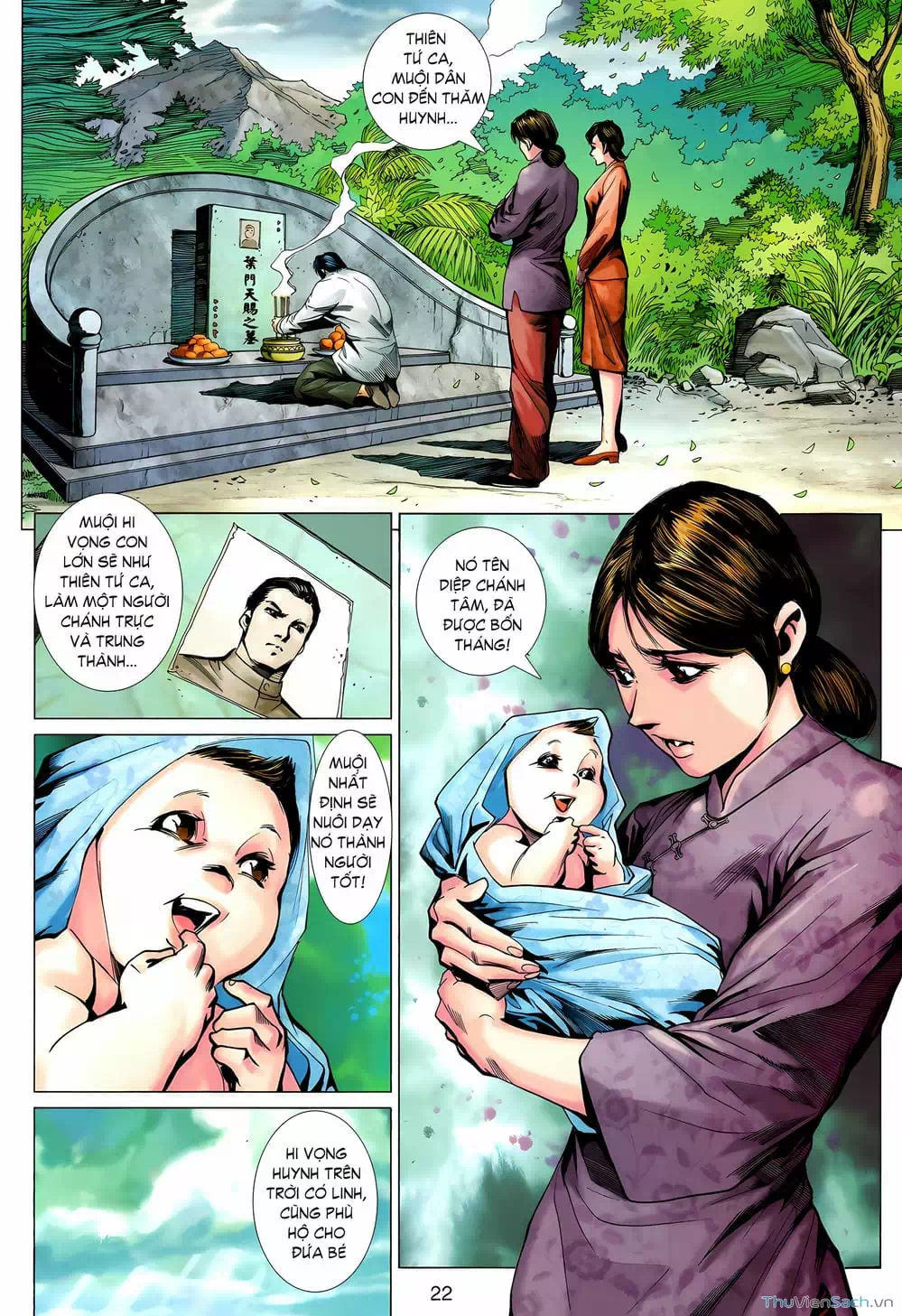 Truyện Tranh Diệp Vấn Tiền Truyện trang 5