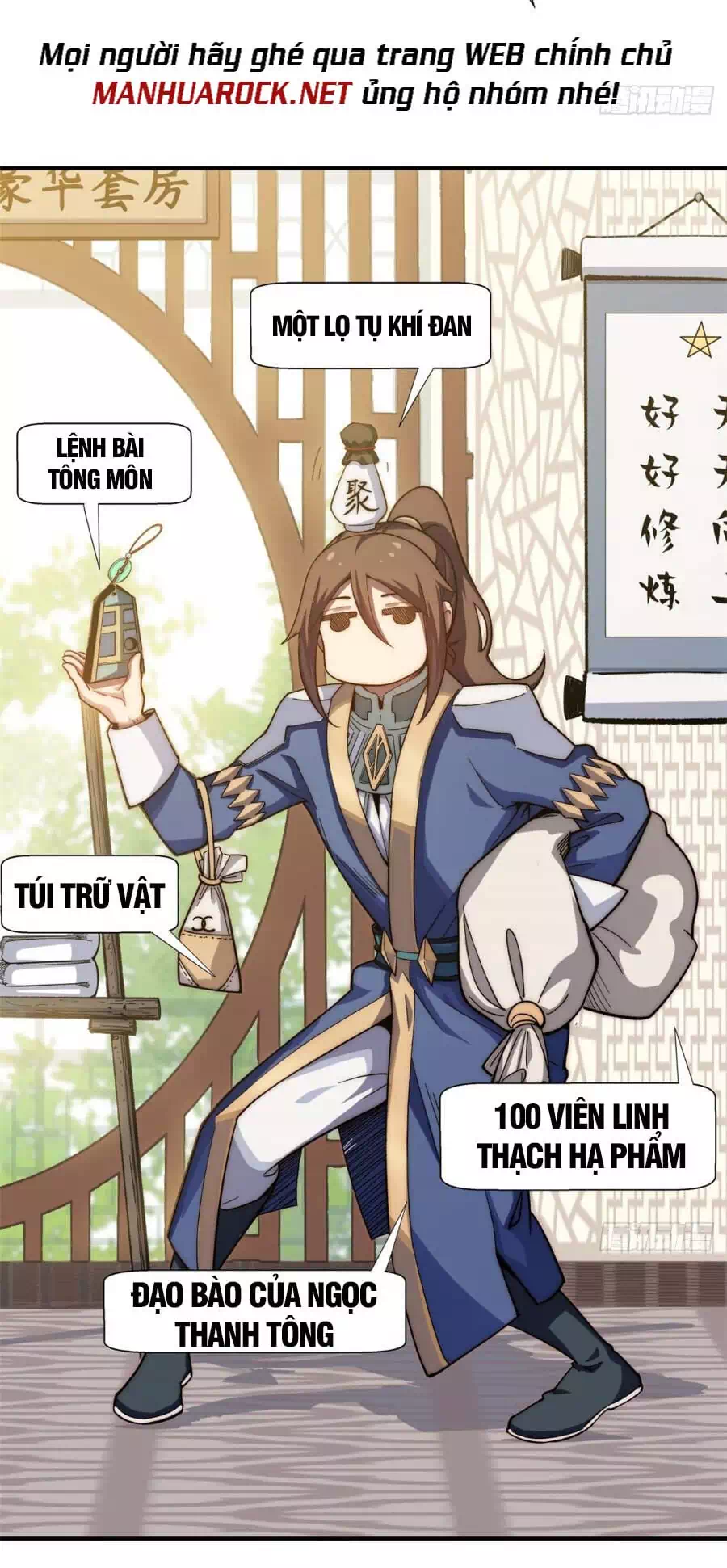 Truyện Tranh Đỉnh Cấp Khí Vận, Lặng Lẽ Tu Luyện Ngàn Năm trang 6