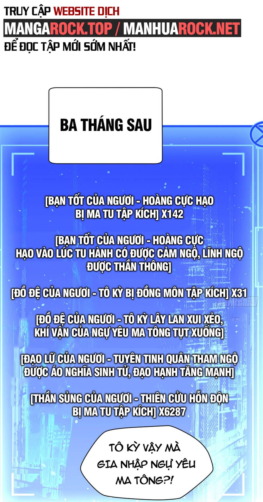 Truyện Tranh Đỉnh Cấp Khí Vận, Lặng Lẽ Tu Luyện Ngàn Năm trang 6