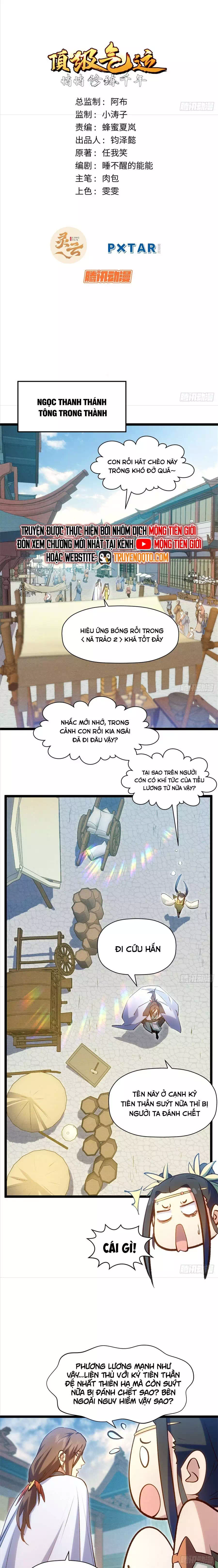 Truyện Tranh Đỉnh Cấp Khí Vận, Lặng Lẽ Tu Luyện Ngàn Năm trang 6