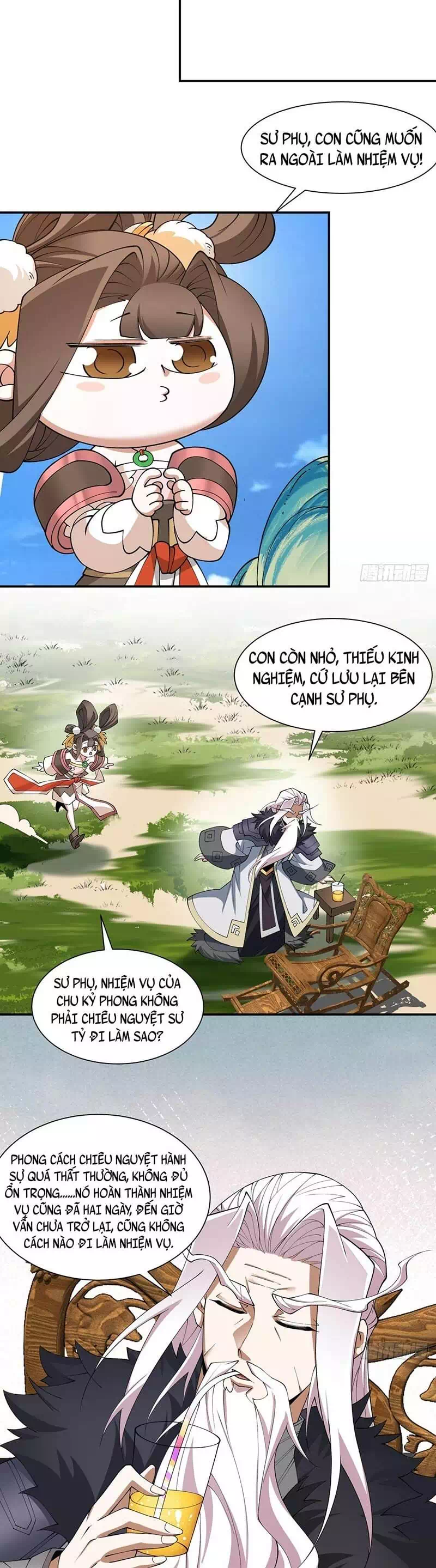 Truyện Tranh Đồ Đệ Của Ta Đều Là Đại Phản Phái trang 4