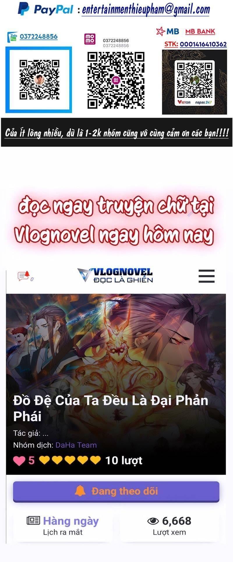 Truyện Tranh Đồ Đệ Của Ta Đều Là Đại Phản Phái trang 4