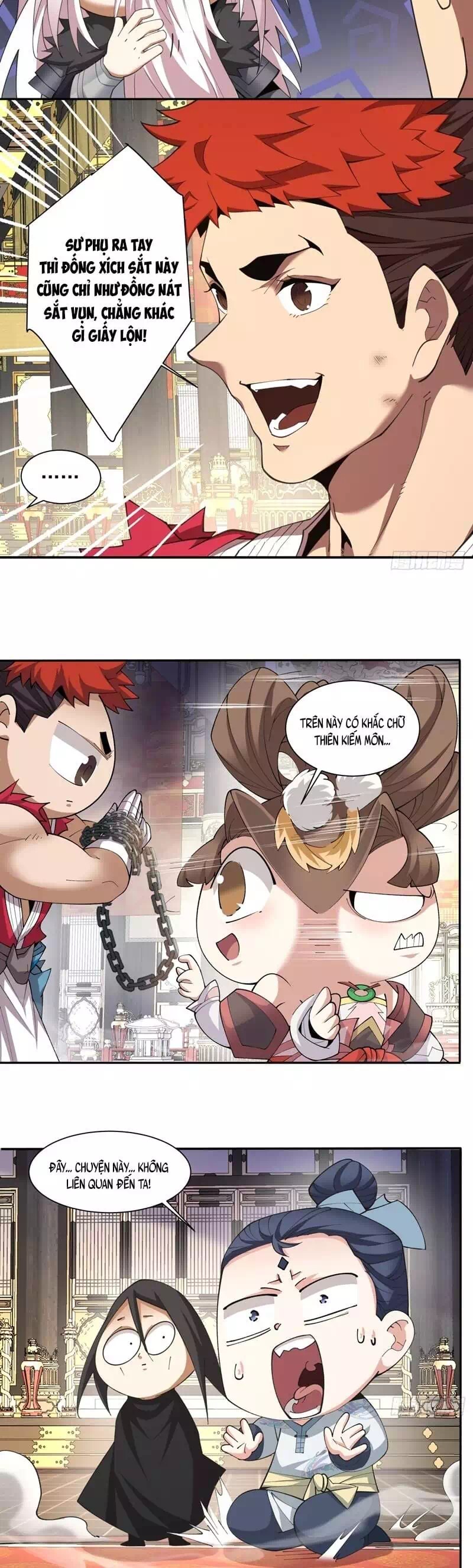 Truyện Tranh Đồ Đệ Của Ta Đều Là Đại Phản Phái trang 4