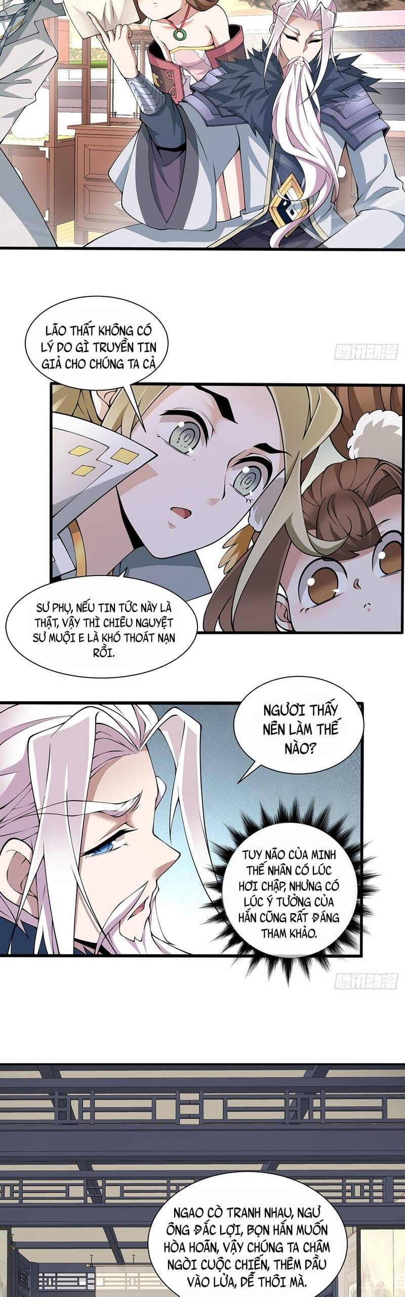 Truyện Tranh Đồ Đệ Của Ta Đều Là Đại Phản Phái trang 4