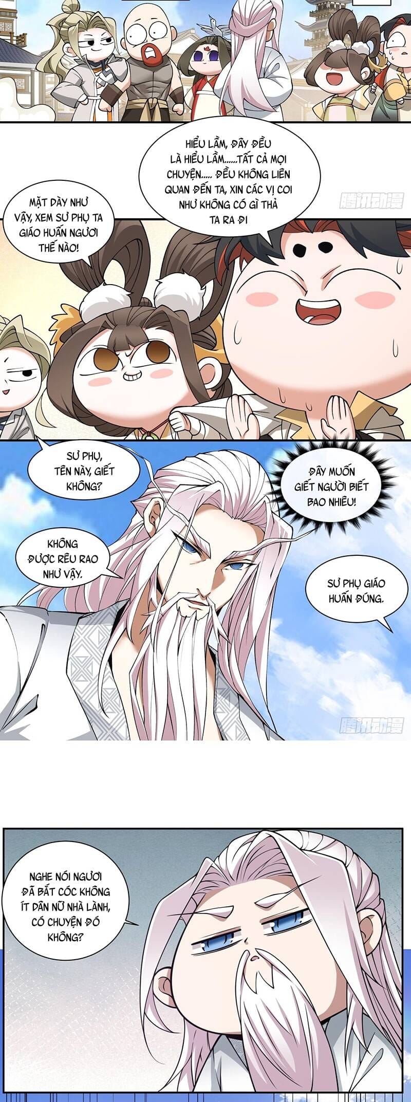 Truyện Tranh Đồ Đệ Của Ta Đều Là Đại Phản Phái trang 4