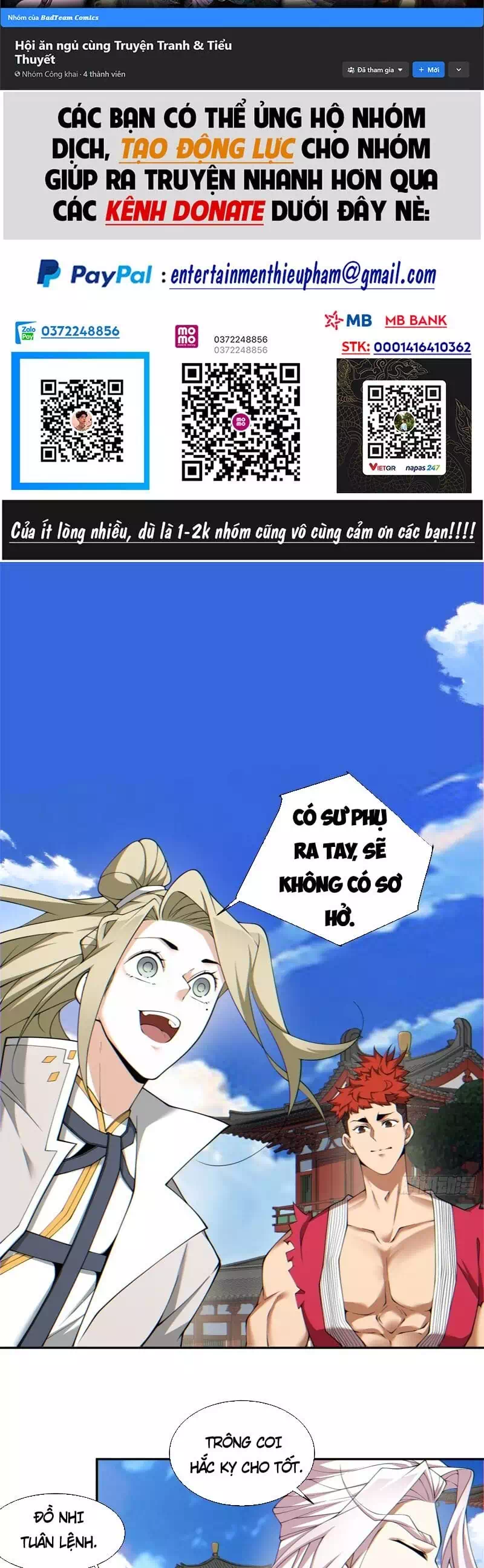 Truyện Tranh Đồ Đệ Của Ta Đều Là Đại Phản Phái trang 4