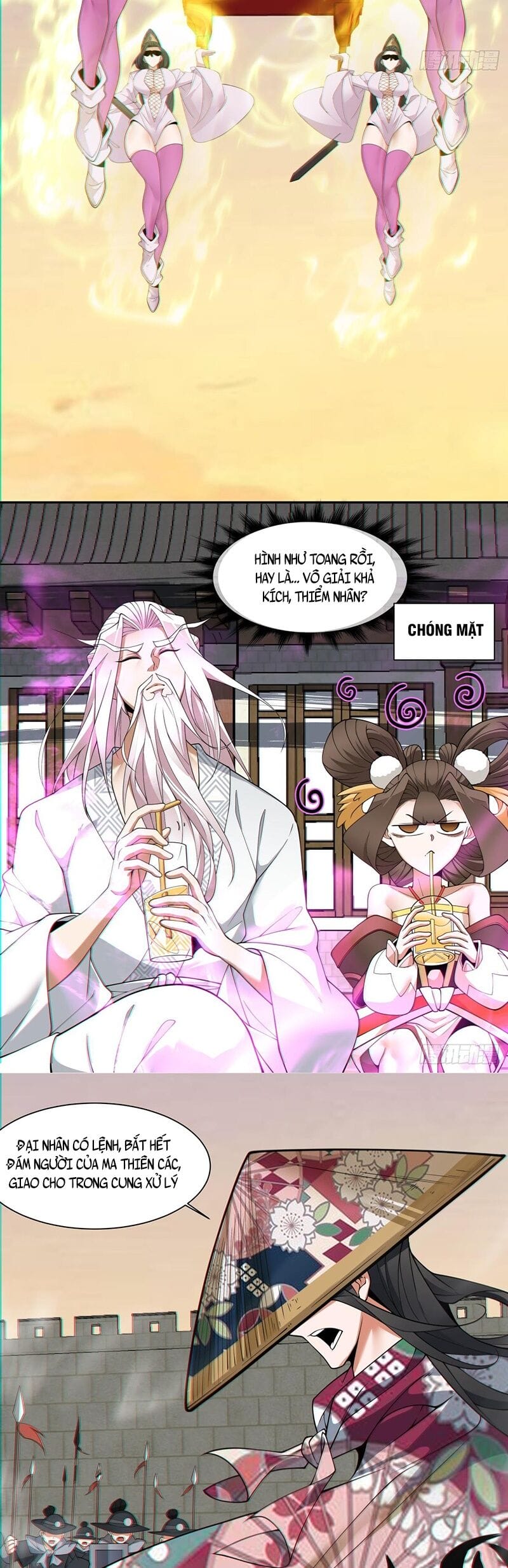 Truyện Tranh Đồ Đệ Của Ta Đều Là Đại Phản Phái trang 4