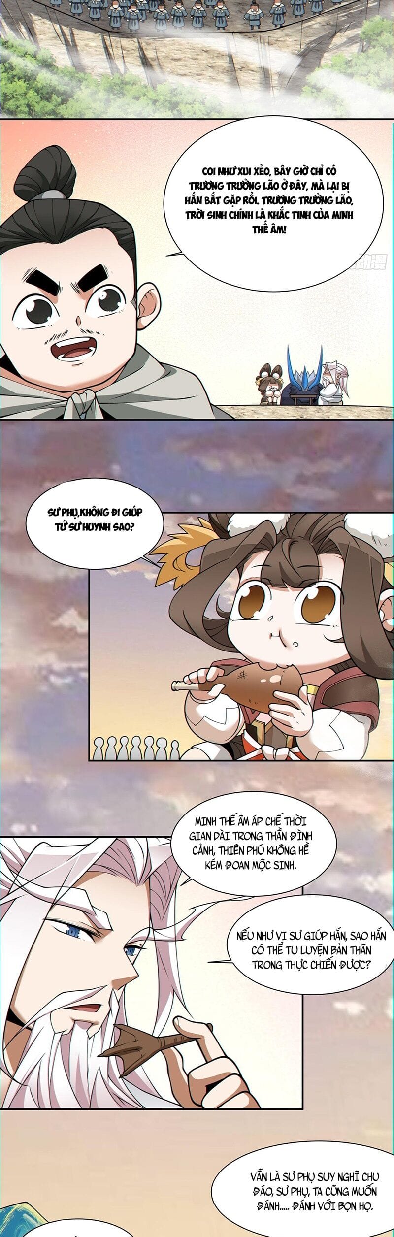 Truyện Tranh Đồ Đệ Của Ta Đều Là Đại Phản Phái trang 4