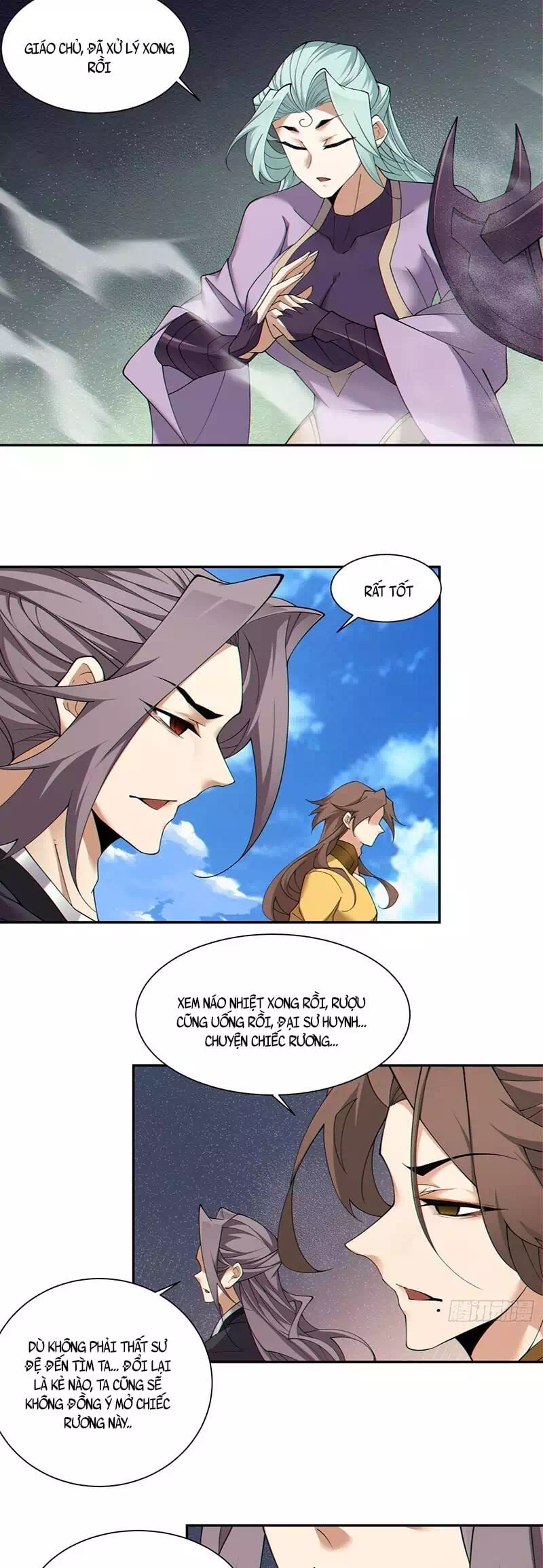 Truyện Tranh Đồ Đệ Của Ta Đều Là Đại Phản Phái trang 4