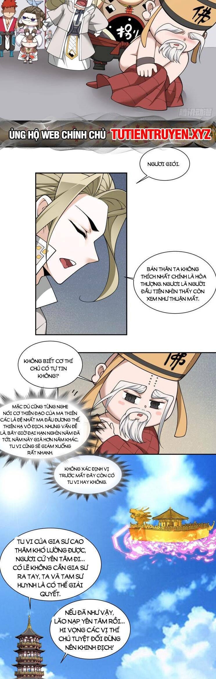 Truyện Tranh Đồ Đệ Của Ta Đều Là Đại Phản Phái trang 4