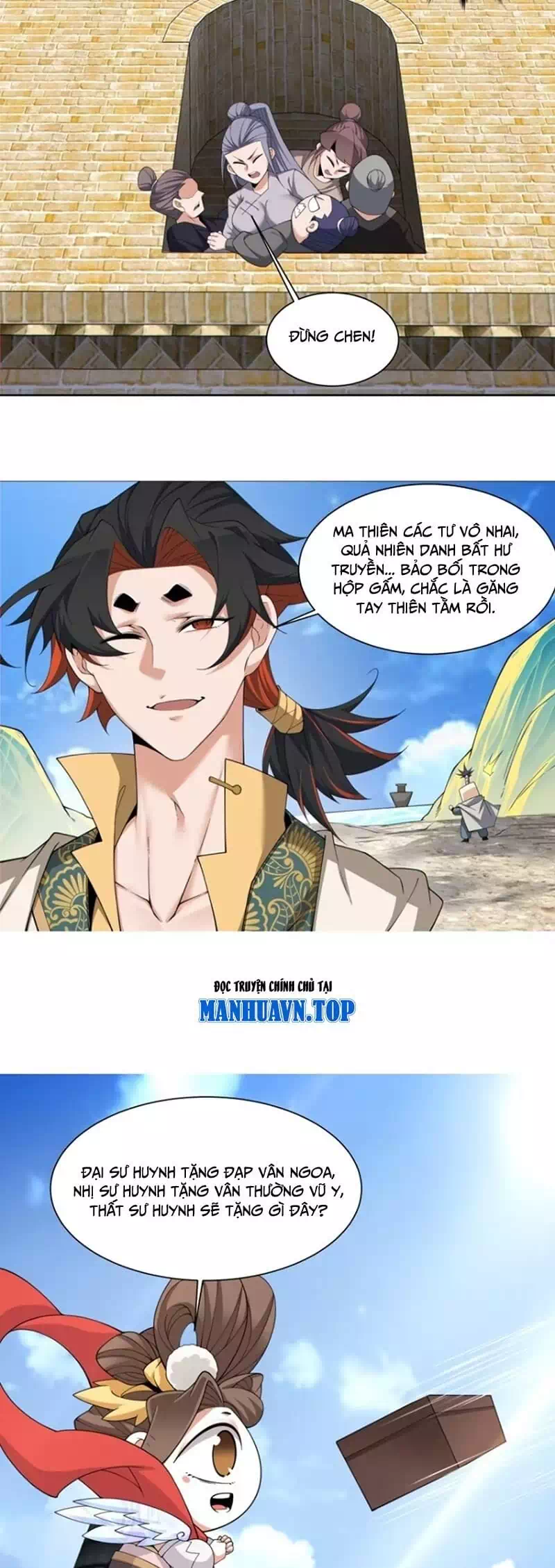 Truyện Tranh Đồ Đệ Của Ta Đều Là Đại Phản Phái trang 4