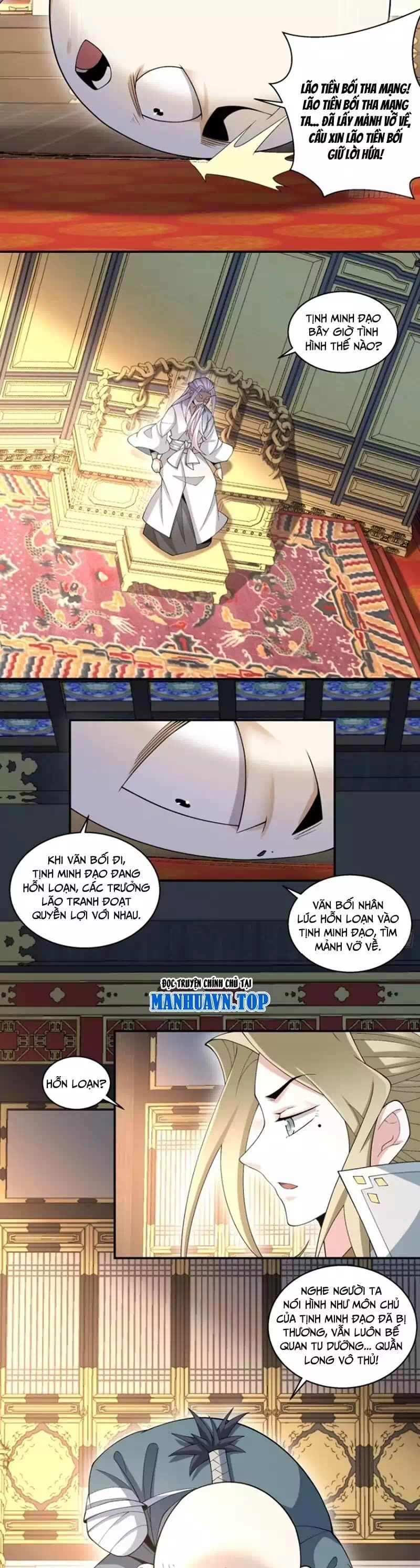 Truyện Tranh Đồ Đệ Của Ta Đều Là Đại Phản Phái trang 4