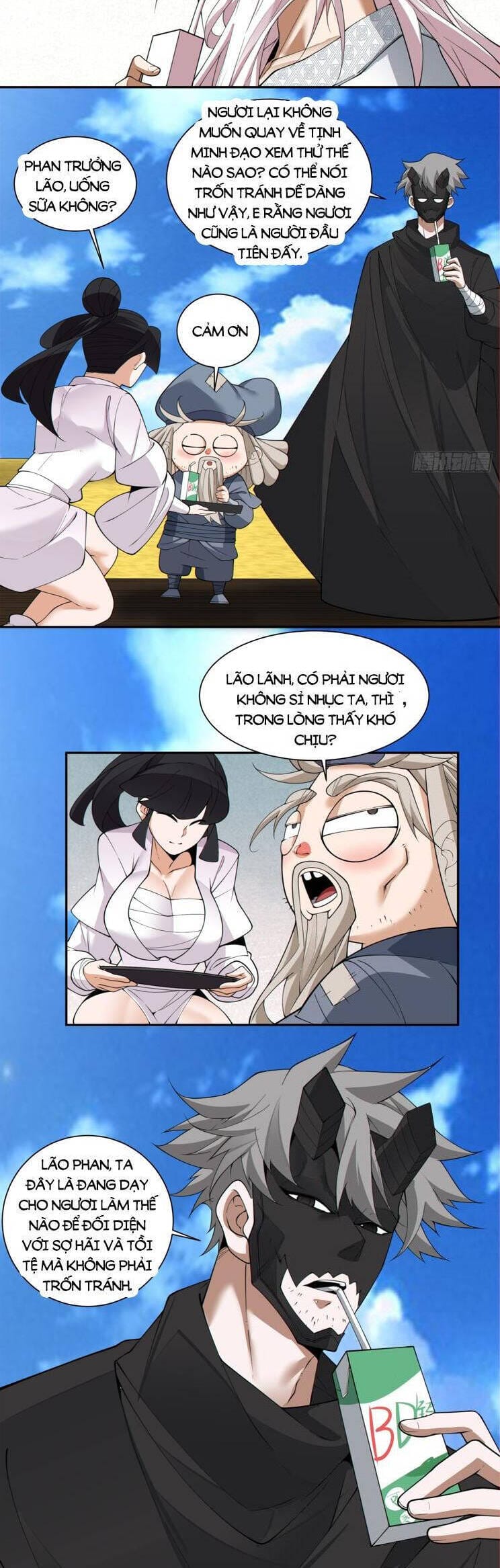 Truyện Tranh Đồ Đệ Của Ta Đều Là Đại Phản Phái trang 4