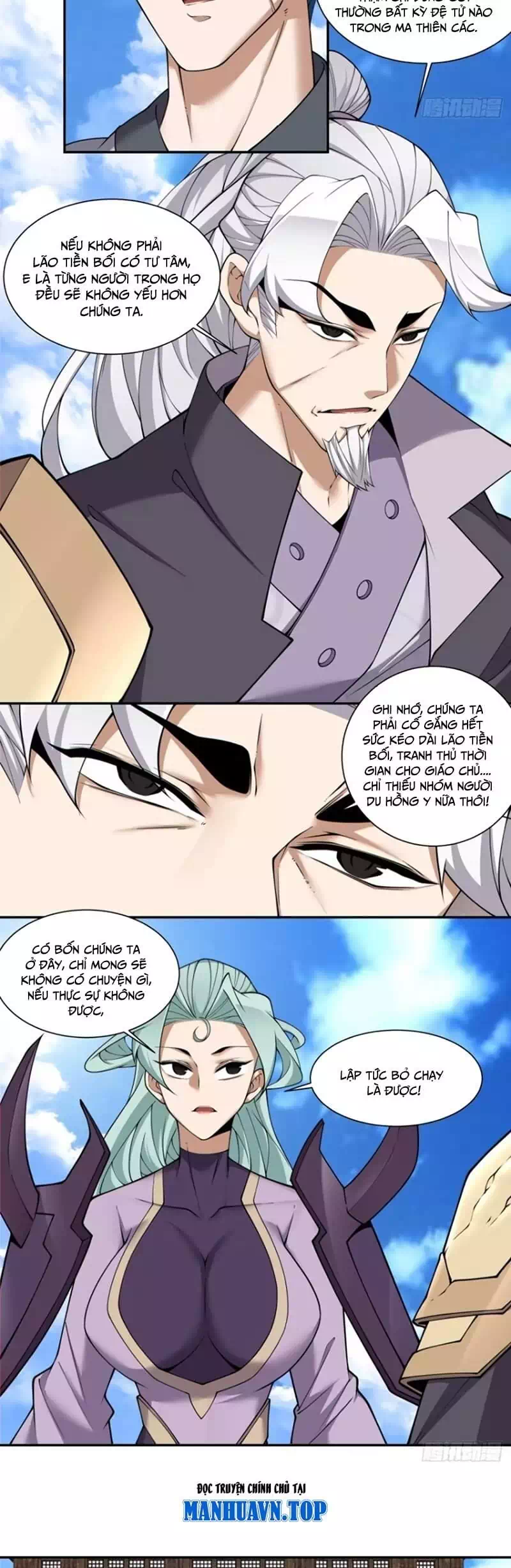 Truyện Tranh Đồ Đệ Của Ta Đều Là Đại Phản Phái trang 4