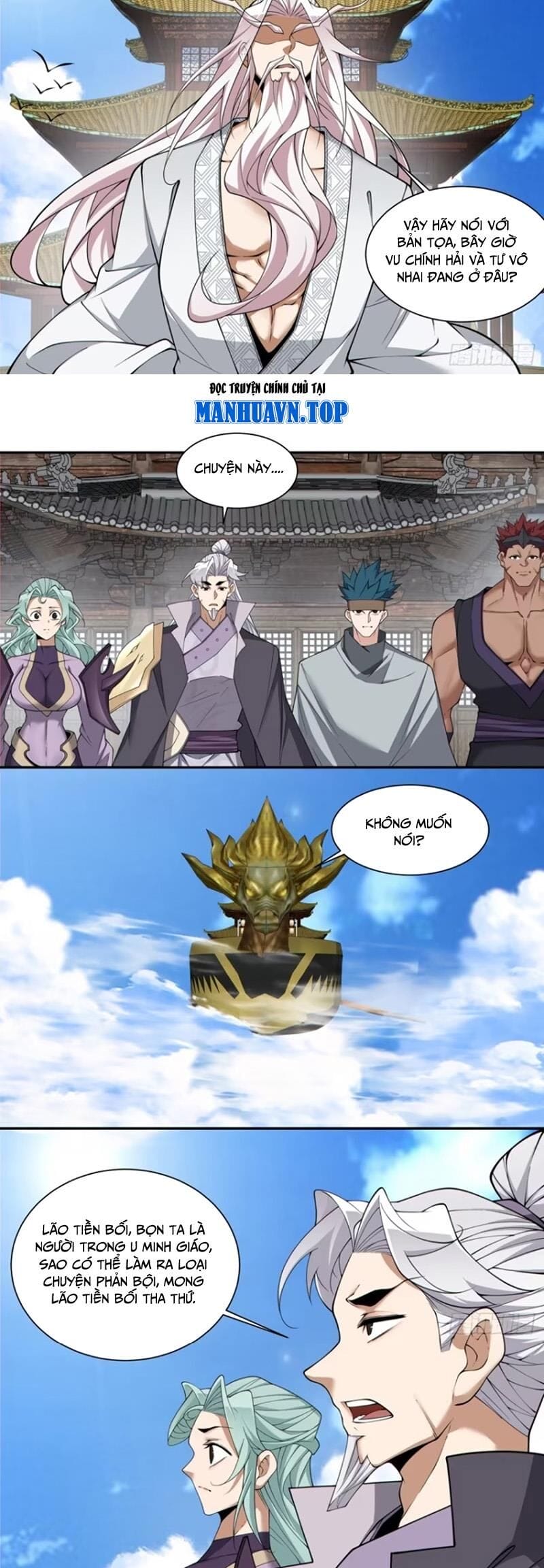 Truyện Tranh Đồ Đệ Của Ta Đều Là Đại Phản Phái trang 4