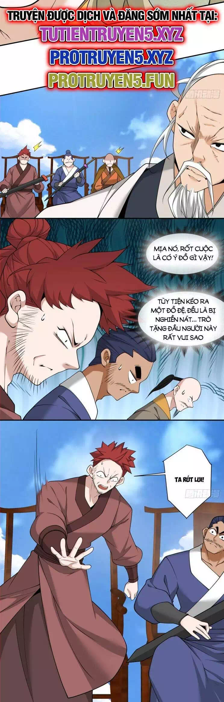 Truyện Tranh Đồ Đệ Của Ta Đều Là Đại Phản Phái trang 4